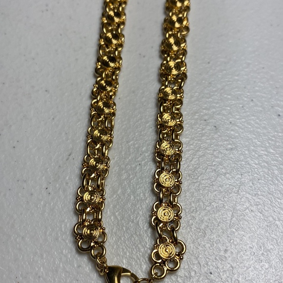 Two Tone Choker Necklace - Picture 6 of 6